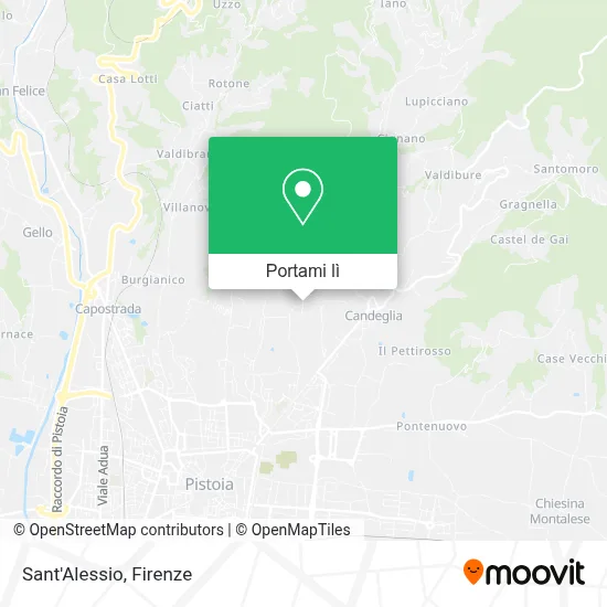 Mappa Sant'Alessio