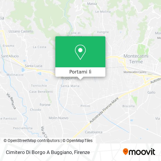 Mappa Cimitero Di Borgo A Buggiano