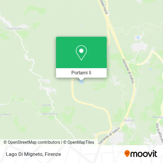 Mappa Lago Di Migneto