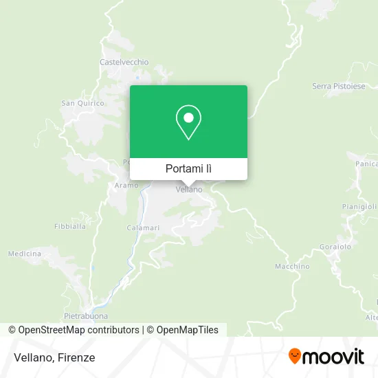 Mappa Vellano