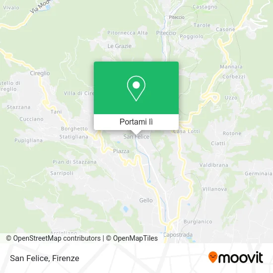 Mappa San Felice