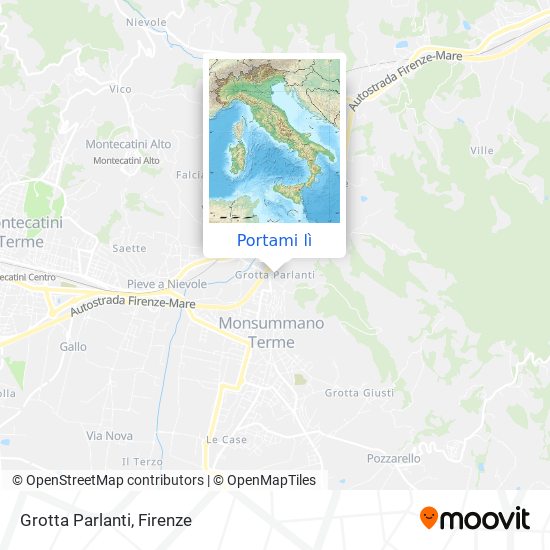 Mappa Grotta Parlanti