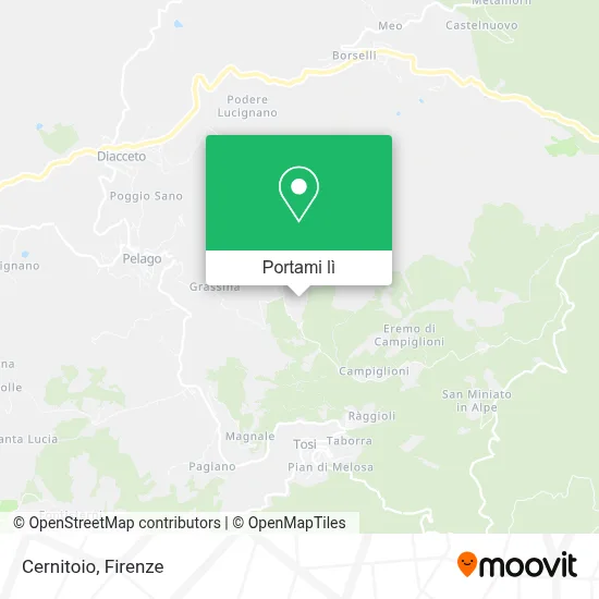 Mappa Cernitoio