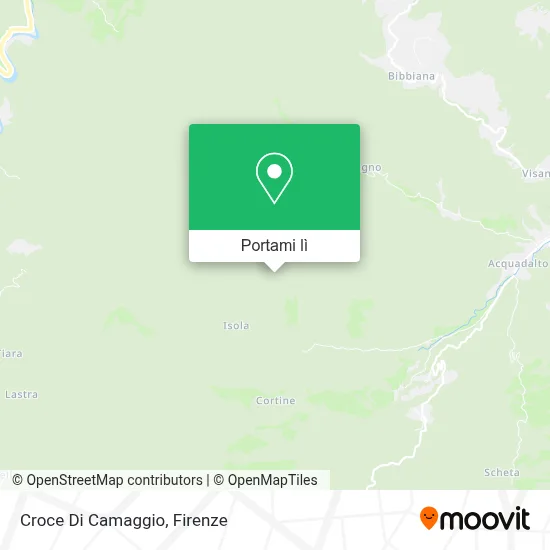 Mappa Croce Di Camaggio
