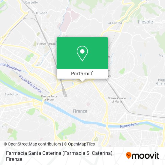Mappa Farmacia Santa Caterina (Farmacia S. Caterina)