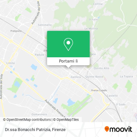 Mappa Dr.ssa Bonacchi Patrizia