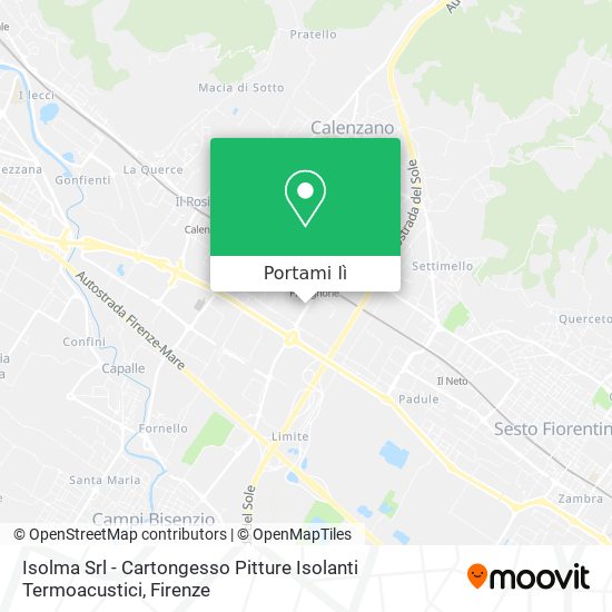 Mappa Isolma Srl - Cartongesso Pitture Isolanti Termoacustici