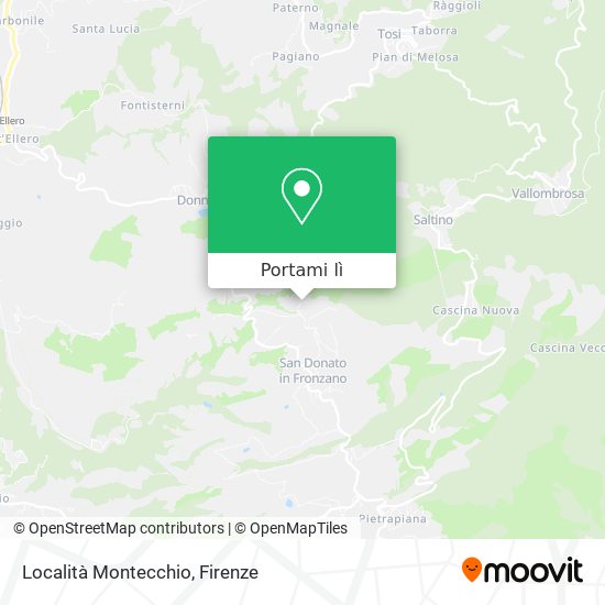 Mappa Località Montecchio