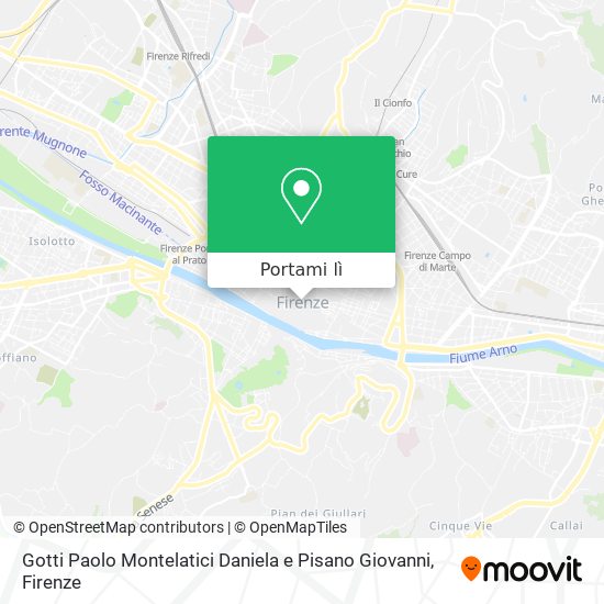 Mappa Gotti Paolo Montelatici Daniela e Pisano Giovanni