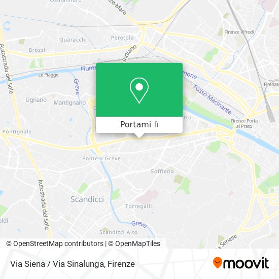 Mappa Via Siena / Via Sinalunga