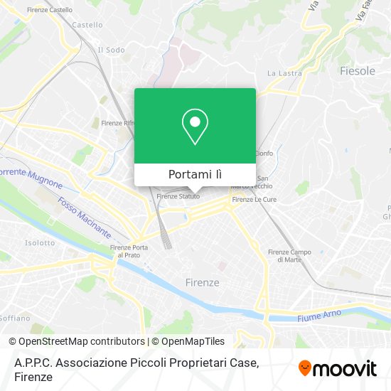 Mappa A.P.P.C. Associazione Piccoli Proprietari Case