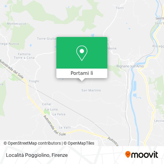 Mappa Località Poggiolino