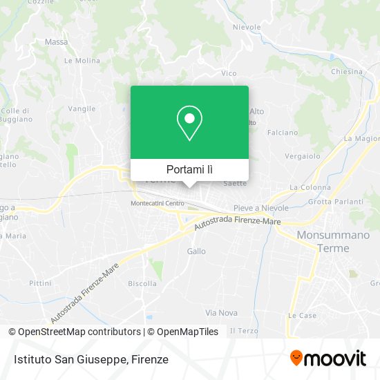 Mappa Istituto San Giuseppe