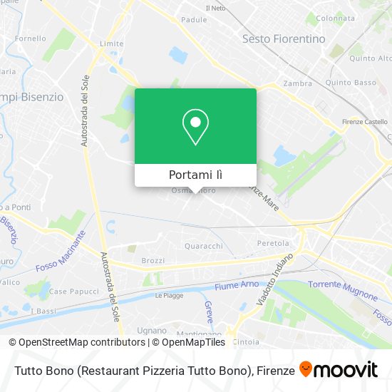 Mappa Tutto Bono (Restaurant Pizzeria Tutto Bono)