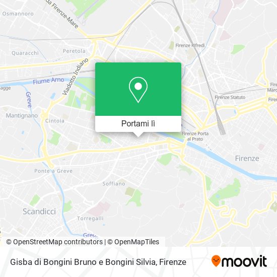 Mappa Gisba di Bongini Bruno e Bongini Silvia