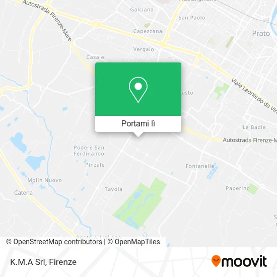 Mappa K.M.A Srl