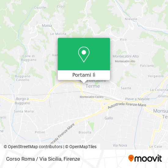 Mappa Corso Roma / Via Sicilia