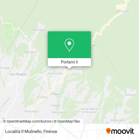 Mappa Località Il Mulinello
