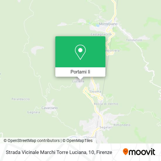 Mappa Strada Vicinale Marchi Torre Luciana, 10