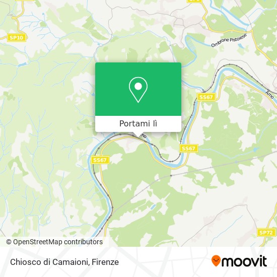 Mappa Chiosco di Camaioni