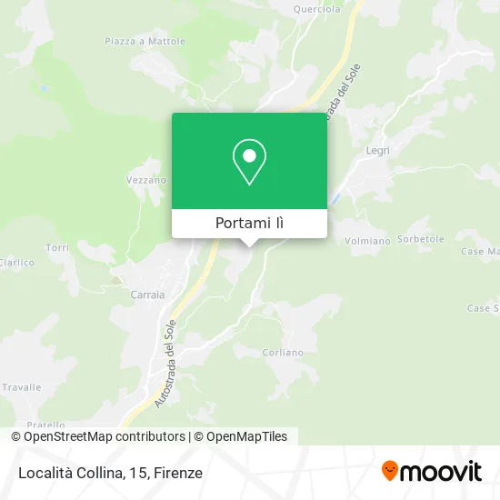 Mappa Località Collina, 15