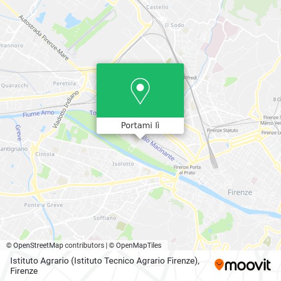 Mappa Istituto Agrario (Istituto Tecnico Agrario Firenze)