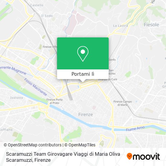 Mappa Scaramuzzi Team Girovagare Viaggi di Maria Oliva Scaramuzzi