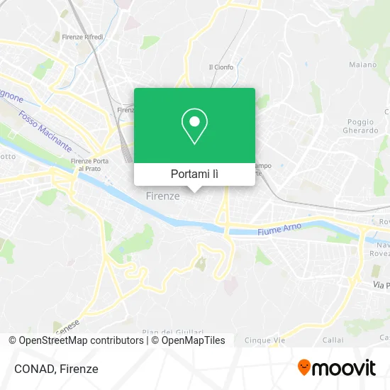 Mappa CONAD