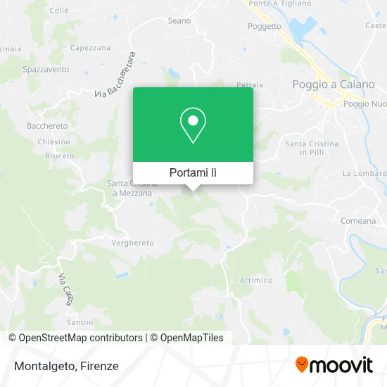 Mappa Montalgeto