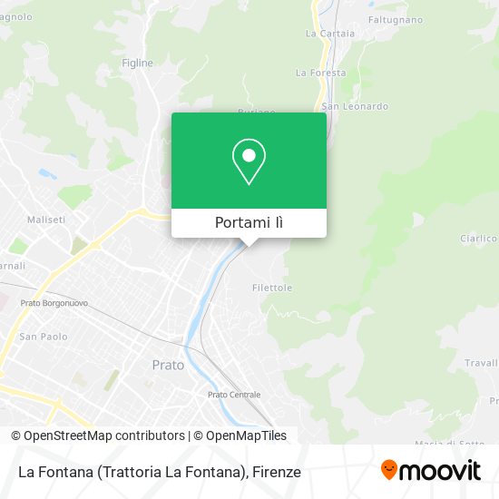 Mappa La Fontana (Trattoria La Fontana)