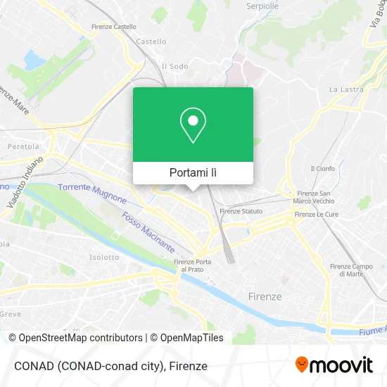 Mappa CONAD (CONAD-conad city)