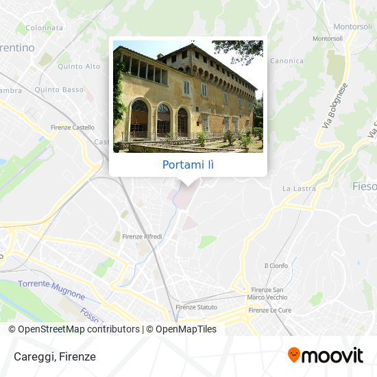 Mappa Careggi