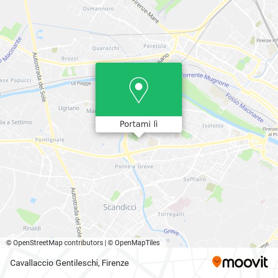 Mappa Cavallaccio Gentileschi