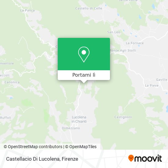 Mappa Castellacio Di Lucolena