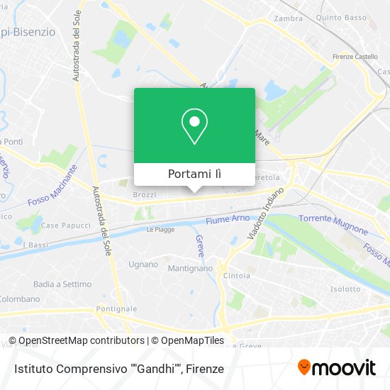 Mappa Istituto Comprensivo ""Gandhi""