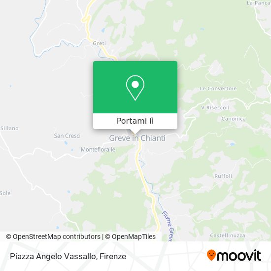 Mappa Piazza Angelo Vassallo