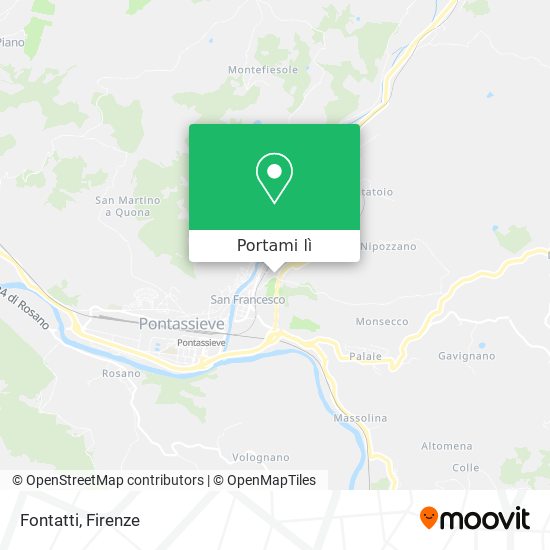 Mappa Fontatti