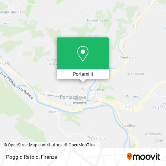 Mappa Poggio Ratoio