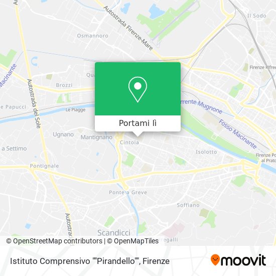 Mappa Istituto Comprensivo ""Pirandello""