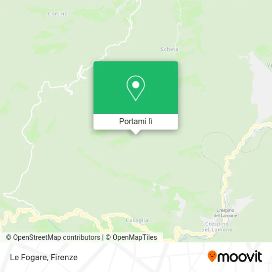 Mappa Le Fogare