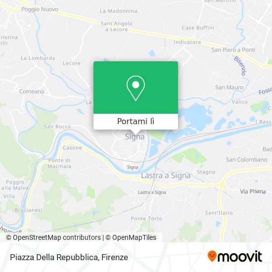 Mappa Piazza Della Repubblica