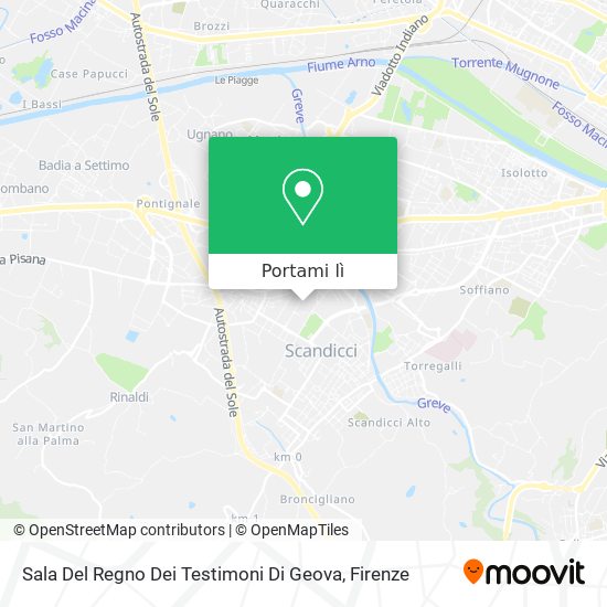 Mappa Sala Del Regno Dei Testimoni Di Geova