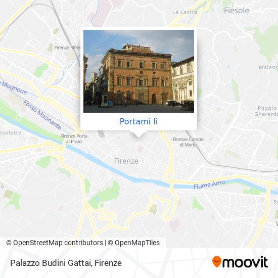 Mappa Palazzo Budini Gattai