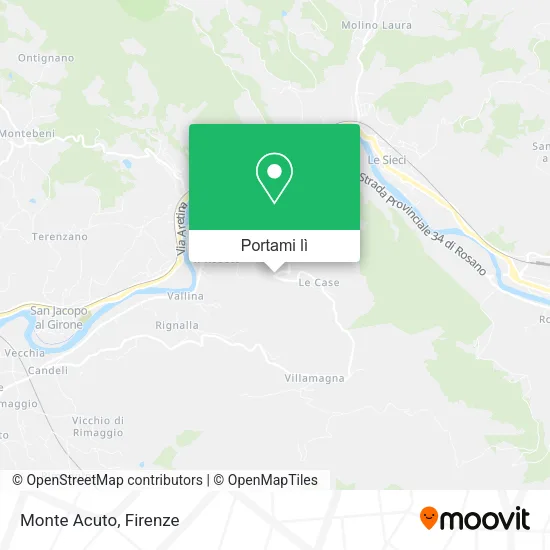 Mappa Monte Acuto