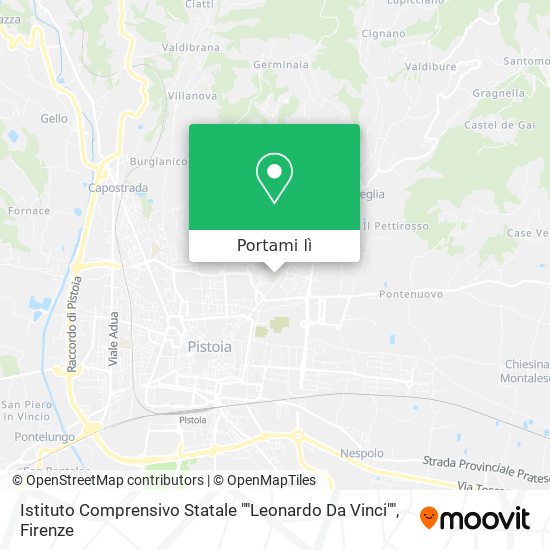 Mappa Istituto Comprensivo Statale ""Leonardo Da Vinci""