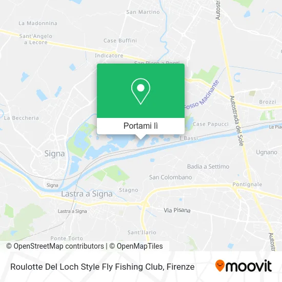 Mappa Roulotte Del Loch Style Fly Fishing Club