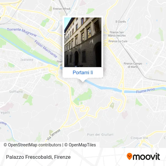 Mappa Palazzo Frescobaldi