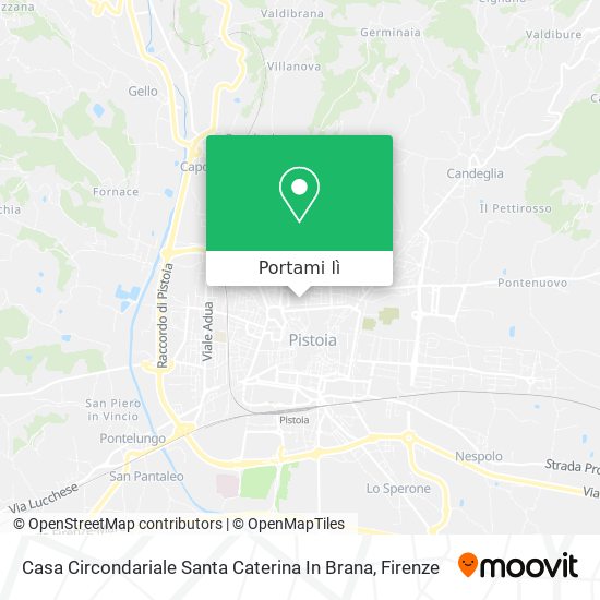 Mappa Casa Circondariale Santa Caterina In Brana