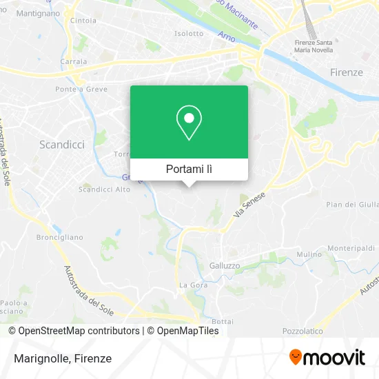 Mappa Marignolle