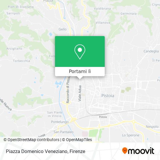 Mappa Piazza Domenico Veneziano
